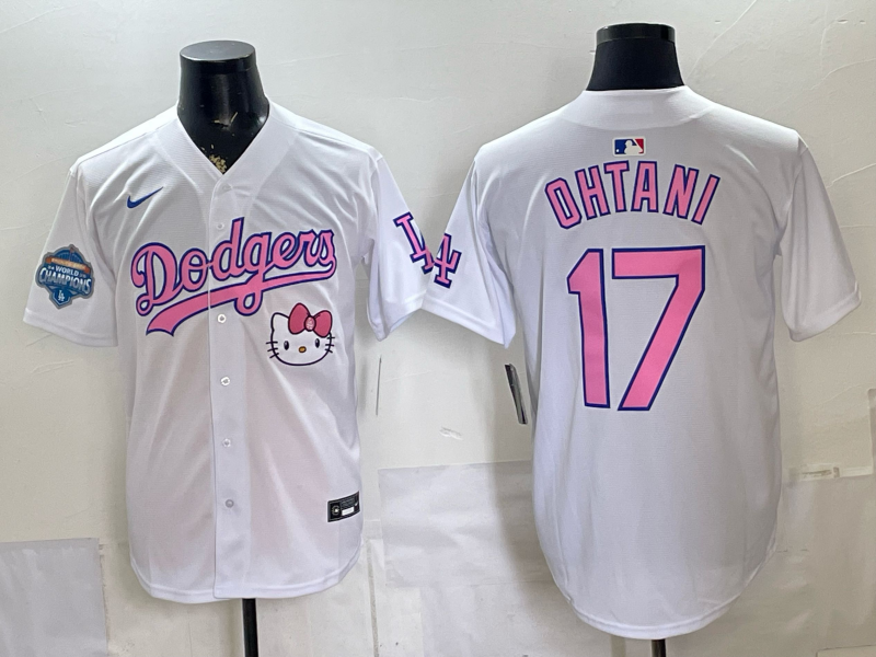 Men Los Angeles Dodgers #17 Ohtani white Game 2026 Nike MLB Jersey 053004->los angeles dodgers->MLB Jersey